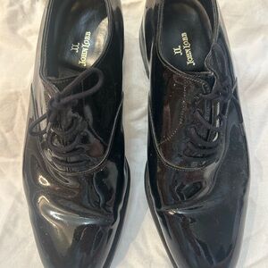 John Lobb Black Tuxedo Shoes Formal Design Size 9